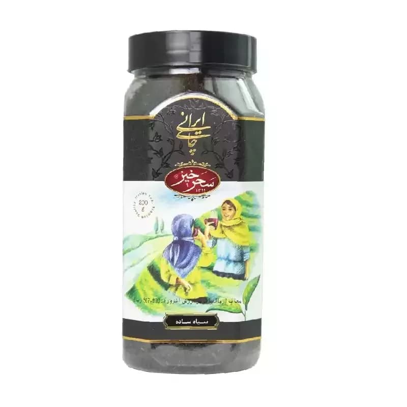 چای سیاه ایرانی ساده 200 گرم سحرخیز