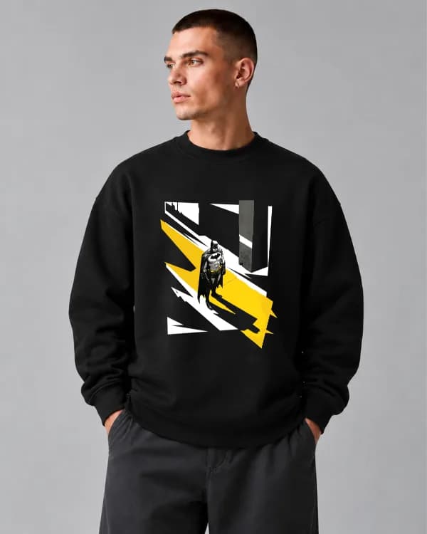دورس مشکی طرح شوالیه تاریکی بتمن | Urban Hero Yellow Black