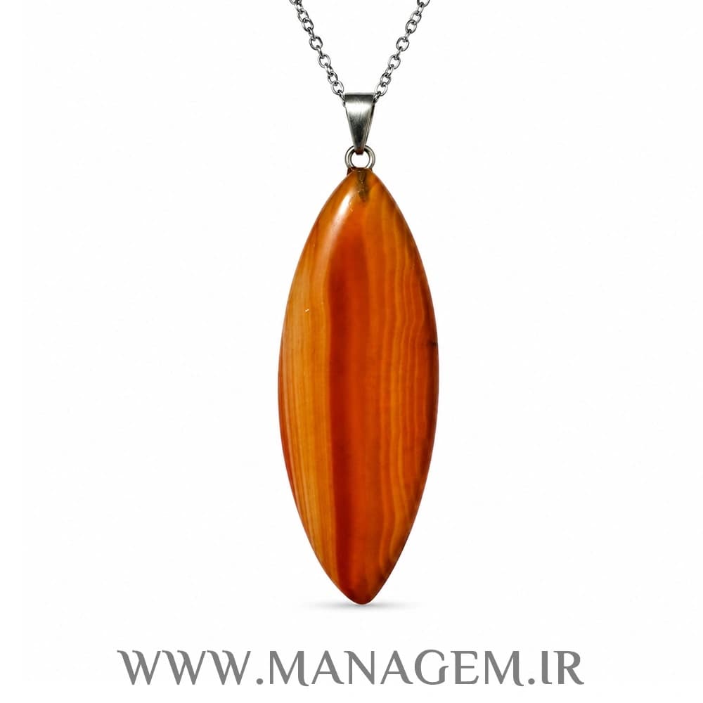 گردنبند مارکیز کارنلیان