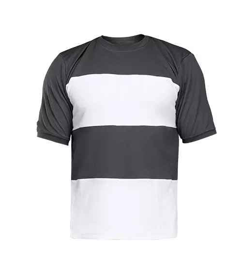 تیشرت یقه گرد مردانه نخ پنبه رینگی 48038