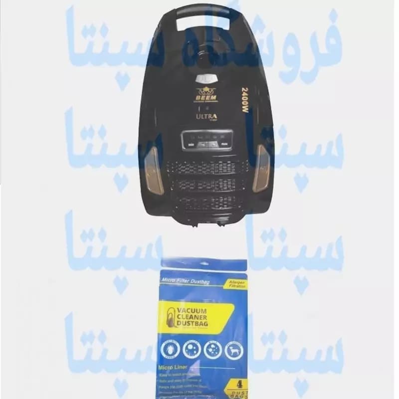 کیسه یکبارمصرف میکروفیلتری 4عددی جاروبرقی بیم 4060 اورجینال شرکتی
