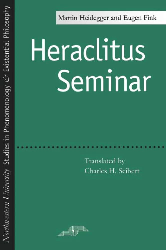 کتاب Heraclitus Seminar (سمینار هراکلیتوس) اثر Martin Heidegger نسخه انگلیسی PDF