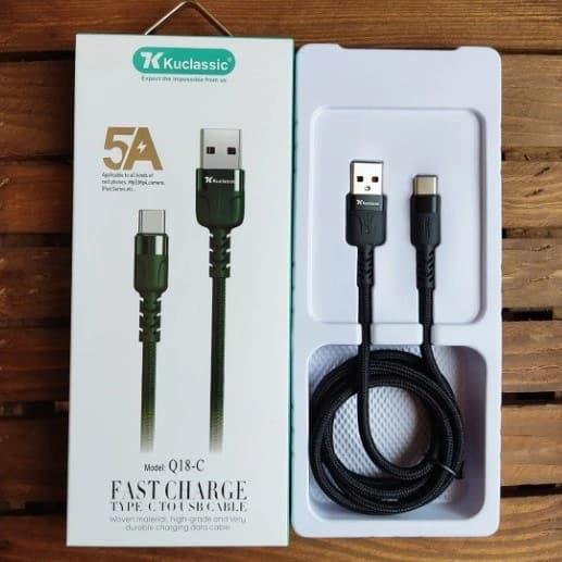 کابل تبدیل USB به USB-C کوکلاسیک مدل Q18-C