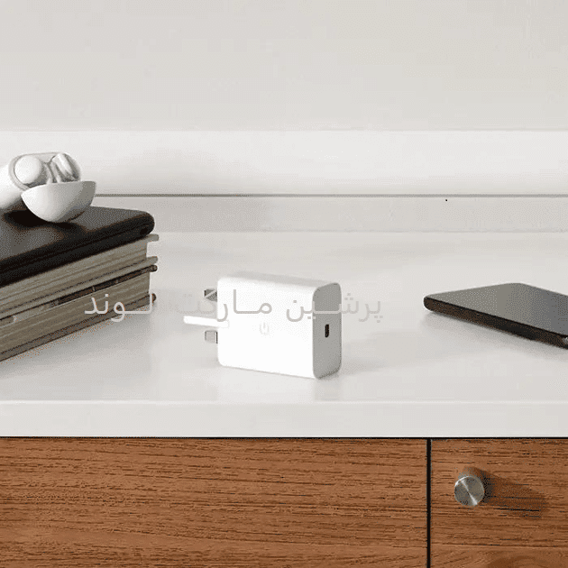 شارژر 30 وات ایفون iPhone 16 از برند گوگل (اورجینال و سرکارتنی) + سوزن سیمکارت طرح دایره — تصویر ۳