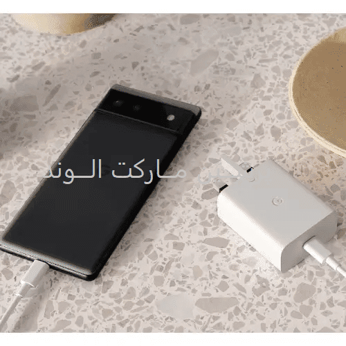 شارژر 30 وات ایفون iPhone 16 از برند گوگل (اورجینال و سرکارتنی) + سوزن سیمکارت طرح دایره — تصویر ۵