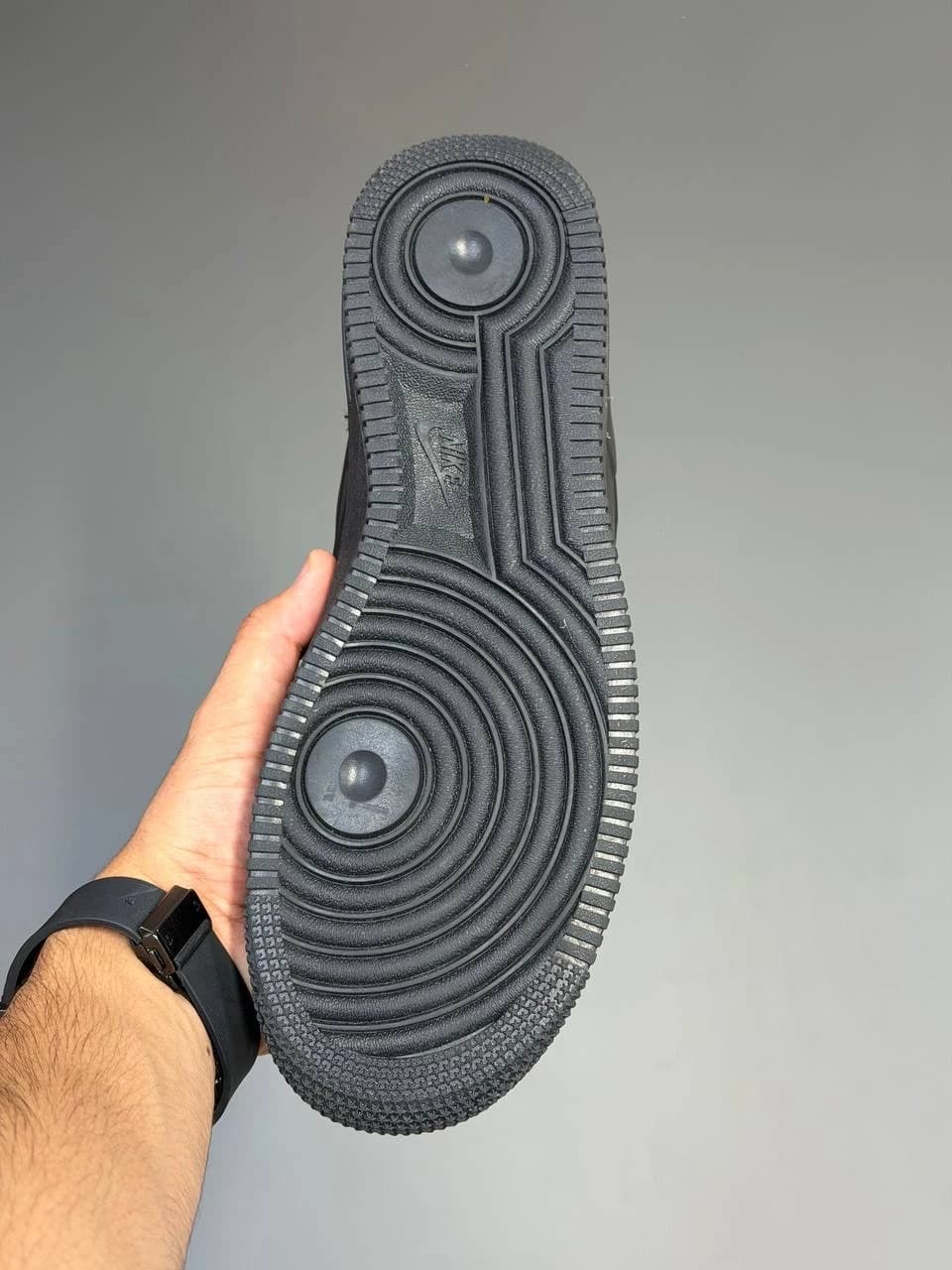 کتونی نایک ایر فورس 1 فومپوزیت تریپل مشکی Nike Air Force 1 Foamposite Triple Black — تصویر ۵