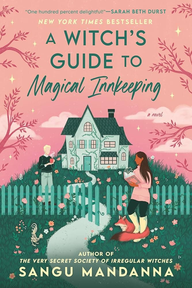 کتاب A Witch’s Guide to Magical Innkeeping (راهنمای یک جادوگر برای مهمانخانه‌داری جادویی) نسخه انگلیسی PDF | سانگو ماندانا