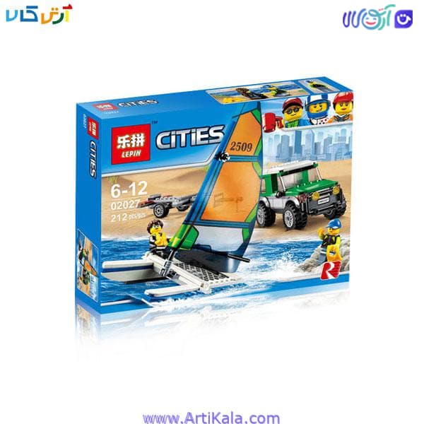 لگو 212 قطعه ساحل شهر مدل lepin 02027