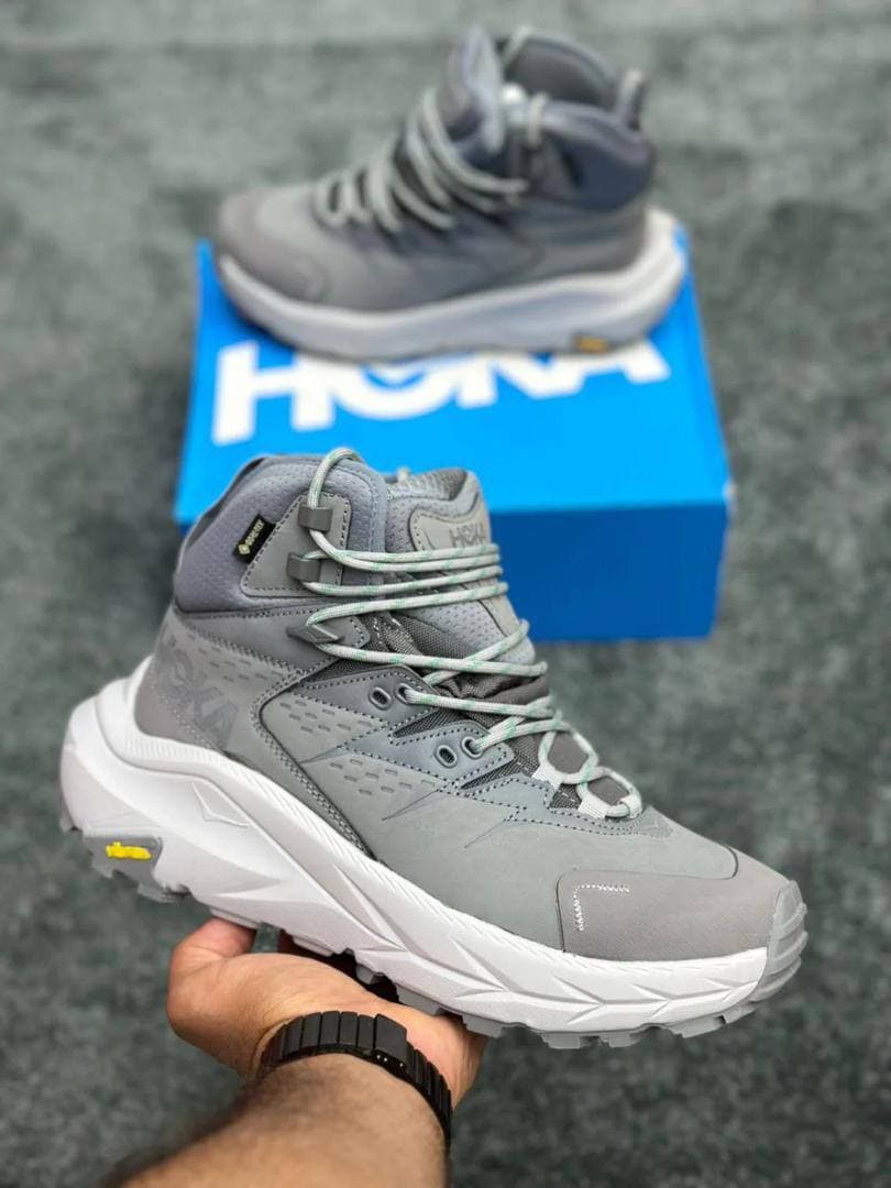 کفش کتونی ساقدار هوکا کاها 2 زیره ویبرام با رویه گورتکس ضدآب | HOKA Kaha 2 GTX GORE-TEX — تصویر ۷
