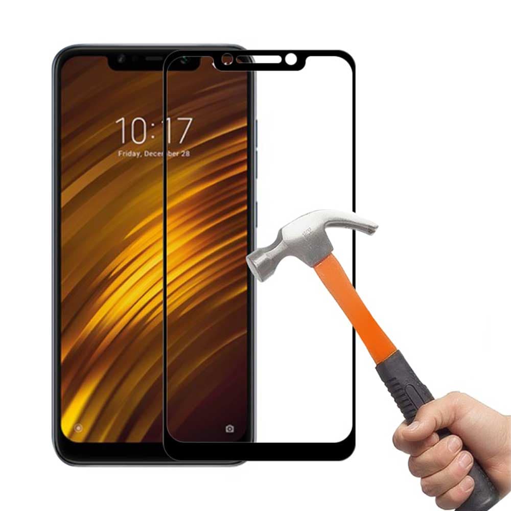 محافظ صفحه نمایش شیشه ای 5D شیائومی Xiaomi Redmi Note 6 Pro — تصویر ۳