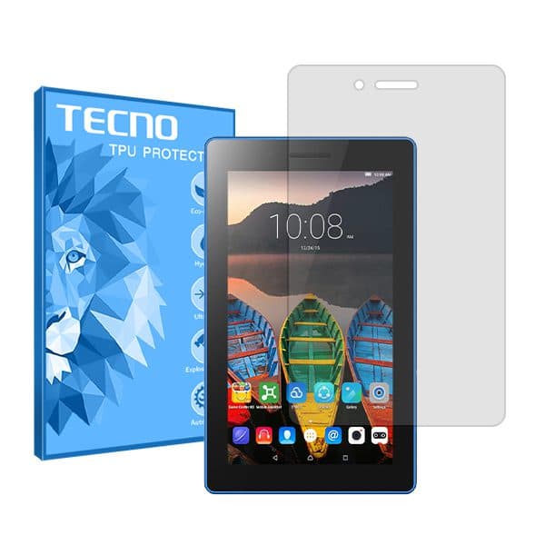 گلس تبلت لنوو Tab 3 Essential مدل نانو هیدروژل شفاف برند تکنو