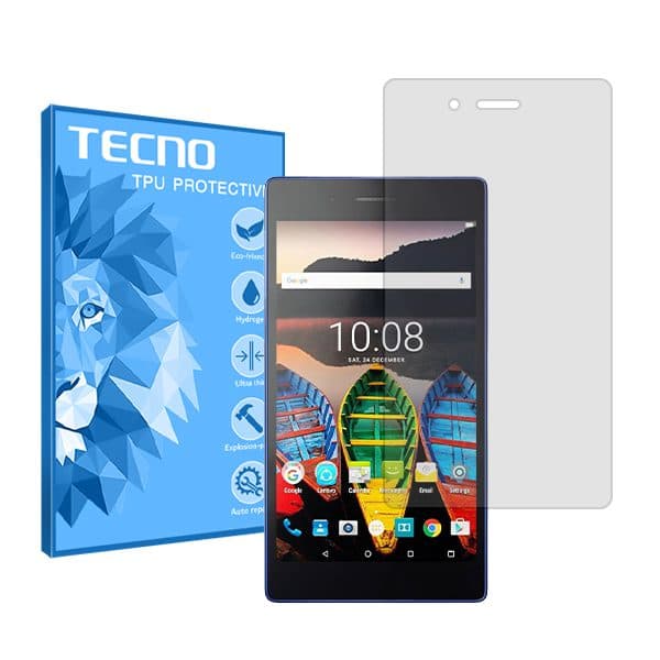 گلس تبلت لنوو Tab3 730X مدل نانو هیدروژل شفاف برند تکنو