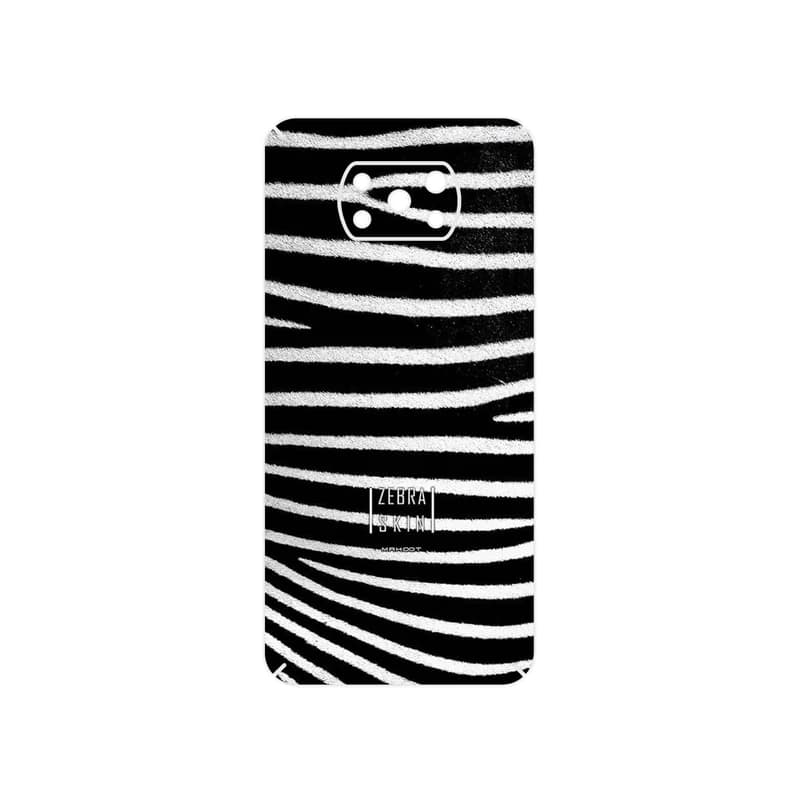 قاب گوشی شیائومی پوکو X3 پرو (برچسب پوششی ماهوت مدل Zebra Skin)