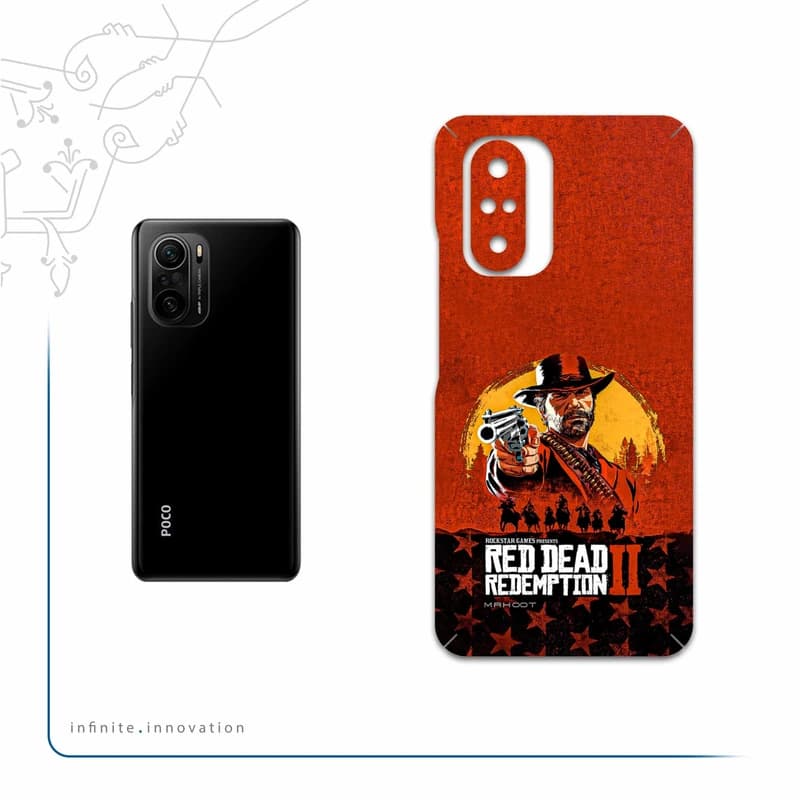 قاب گوشی شیائومی پوکو F3 5G (برچسب پوششی ماهوت مدل Red-Dead-Redemption-Game) — تصویر ۲