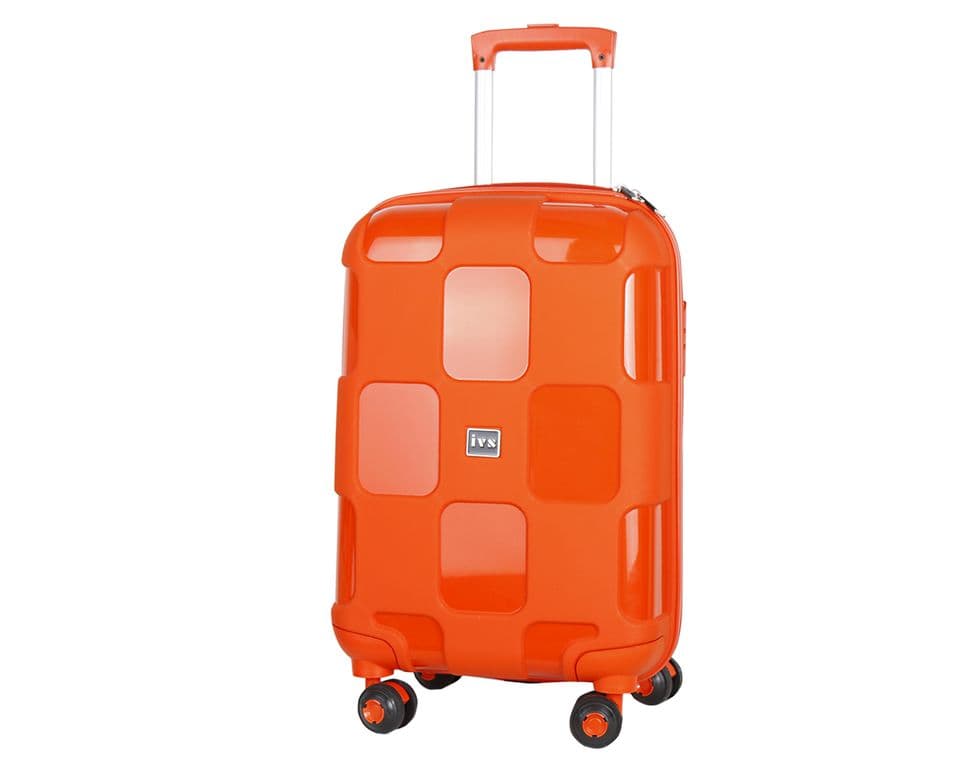 Ivs Orange Kare Buyuk Boy Suitcases & Luggage