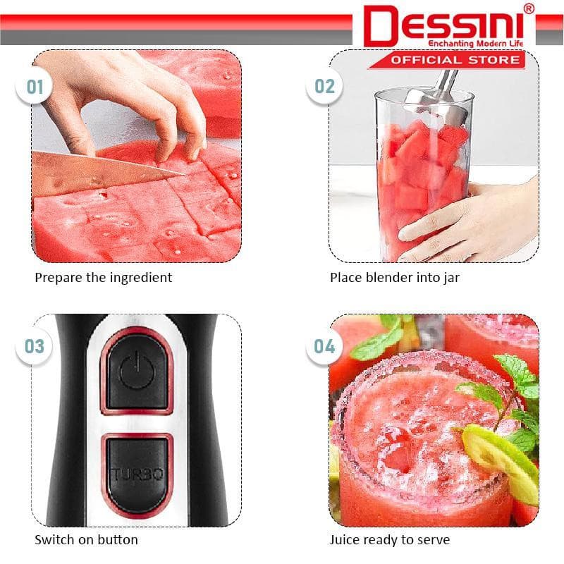 گوشت کوب برقی 1200 وات دسینی مدل 68 — تصویر ۳