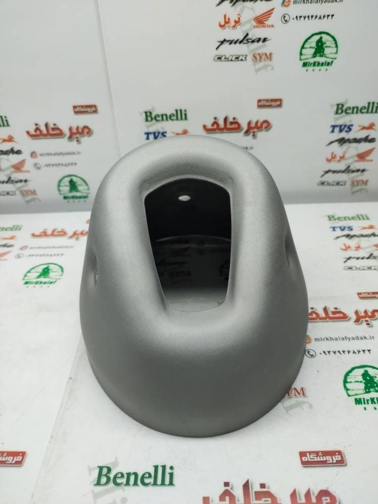 استیل قاب (کاور) محافظ ته اگزوز موتور sym گالکسی na و nh و لوکی 250 lucky اصلی