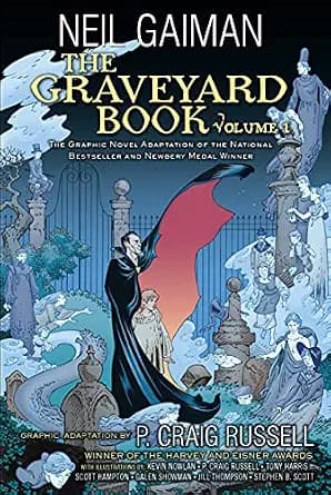 و دانلود نسخه کامل کتاب زبان اصلی The Graveyard Book Graphic Novel: Volume 1 | دانلود کتاب خارجی