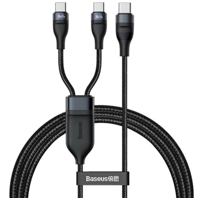کابل تبدیل USB-C به USB-C باسئوس مدل Fast Charging-100W طول 1.5 متر