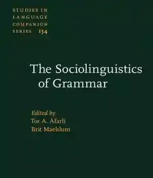 دانلود کتاب The Sociolinguistics of Grammar