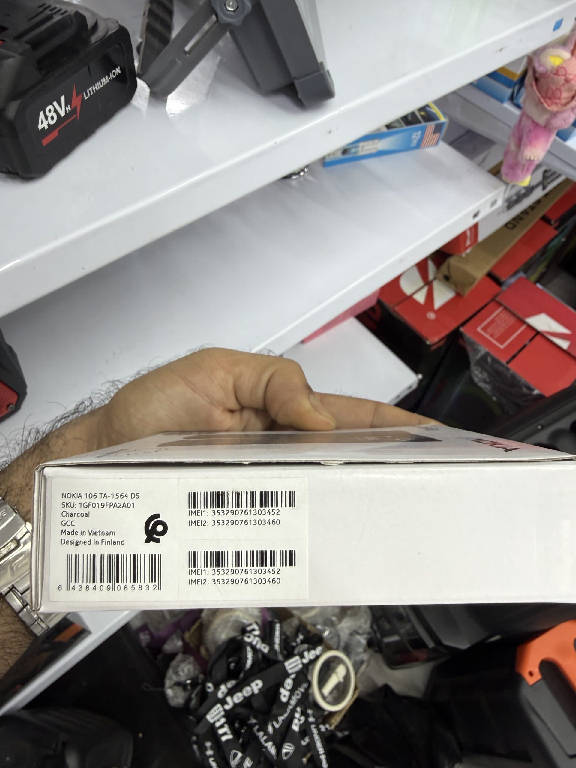 گوشی موبایل نوکیا مدل Nokia 106 4G دو سیمکارت (عمده و تک) — تصویر ۲