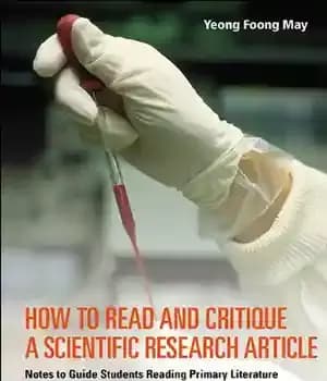 دانلود کتاب How to read and critique a scientific research article : notes guide students reading primary literature (with