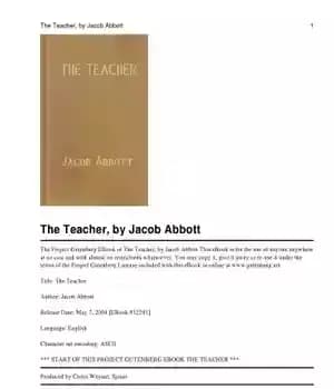 دانلود کتاب The Teacher