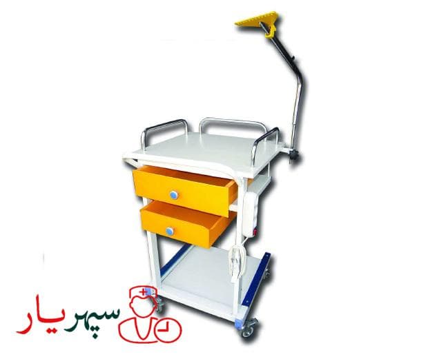 ترالی ECG حمل دستگاه نوار قلب سپهریار مدل S139