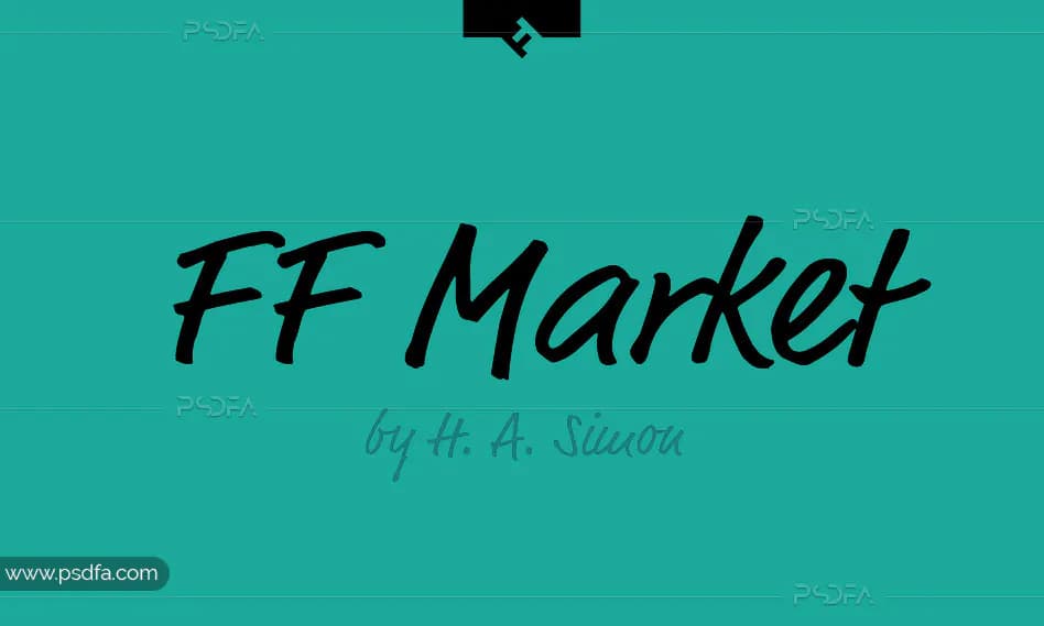 فونت انگلیسی FF Market مناسب برای طراحی و گرافیک