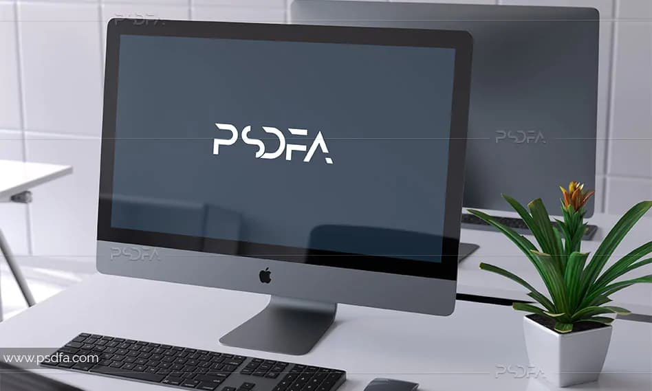 موکاپ اسکرین آی مک پرو – iMac Pro Mockup