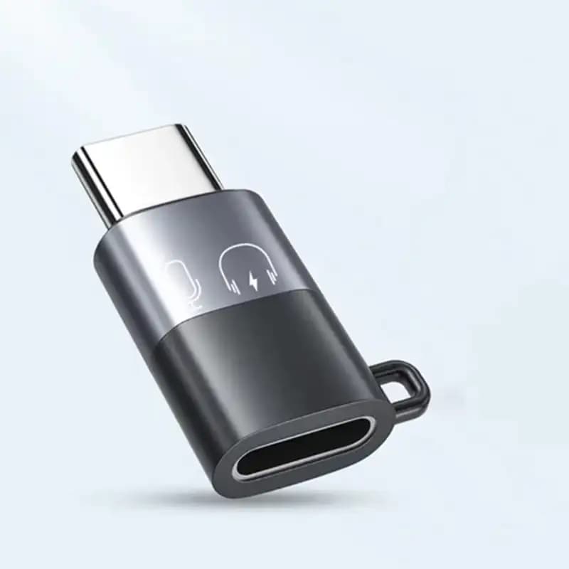 تبدیل میکروفون لایتنینگ به تایپ سی Lightning To Type-C