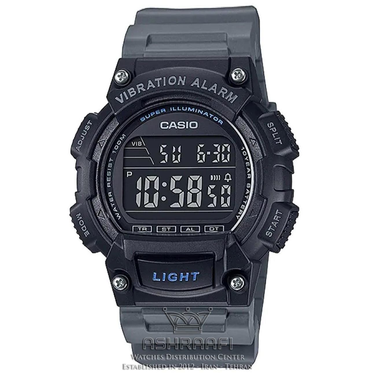 ساعت کاسیو دیجیتالی Casio W-736H-8BV