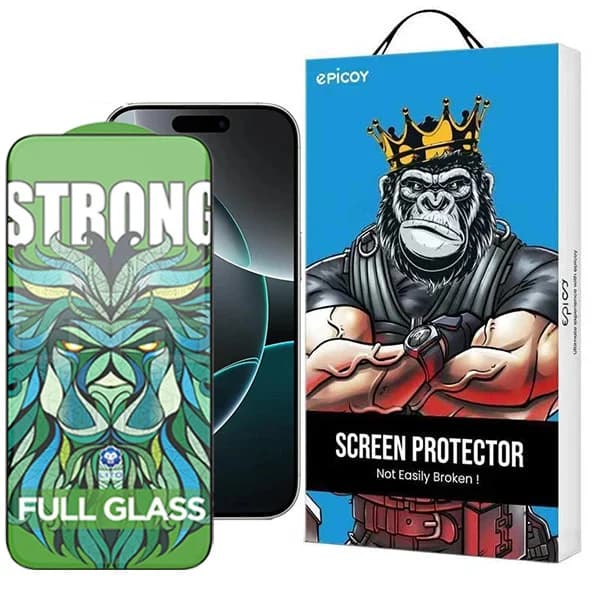گلس اپیکوی مدل Lion Strong مناسب برای گوشی موبایل اپل iPhone 16 Pro Max