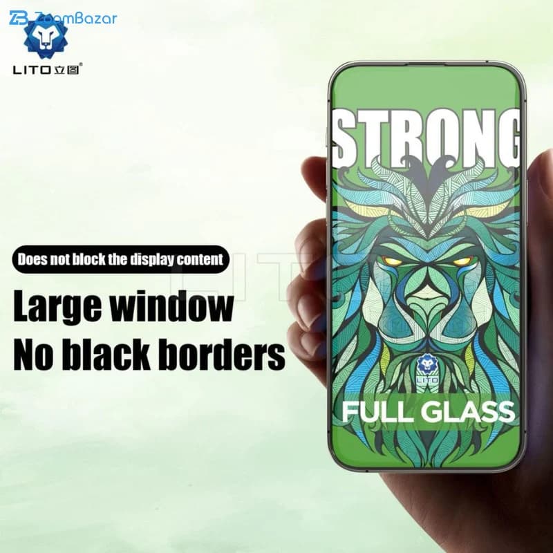 گلس اپیکوی مدل Lion Strong مناسب برای گوشی موبایل اپل iPhone 16 Pro Max — تصویر ۸