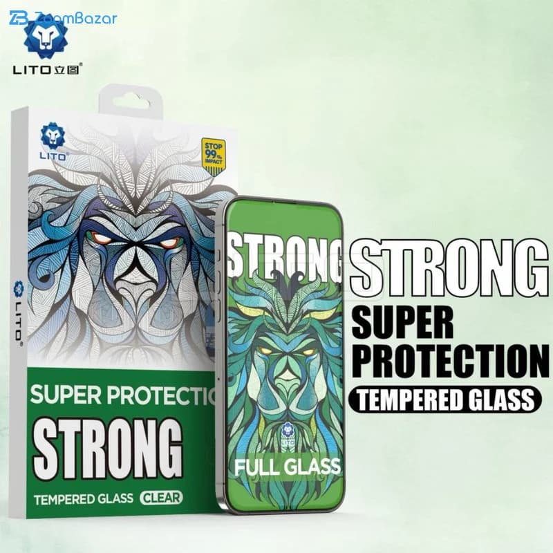 گلس اپیکوی مدل Lion Strong مناسب برای گوشی موبایل اپل iPhone 16 Pro Max — تصویر ۷