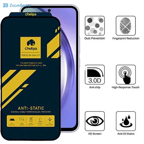 گلس اپیکوی مدل Chelipa Anti-Static مناسب برای گوشی موبایل شیائومی 17 Pro Max/15T Pro/15T — تصویر ۴