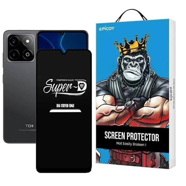 گلس اپیکوی مدل Super 5D مناسب برای گوشی موبایل تی سی اچ Galaxy A06/ A05s / TCH One Lite