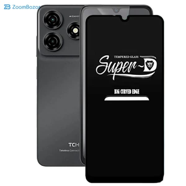 گلس اپیکوی مدل Super 5D مناسب برای گوشی موبایل تی سی اچ Redmi 14c/Poco C75 / TCH One — تصویر ۲