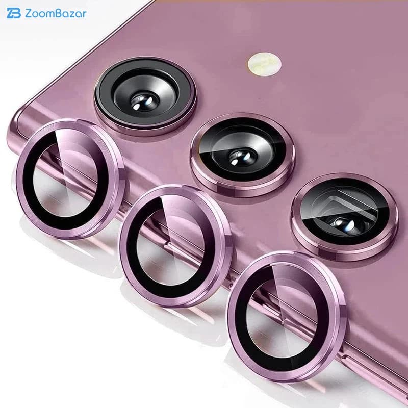 محافظ لنز دوربین شیشهای اپیکوی مدل Chelipa مناسب برای گوشی موبایل سامسونگ Galaxy S25 FE — تصویر ۸
