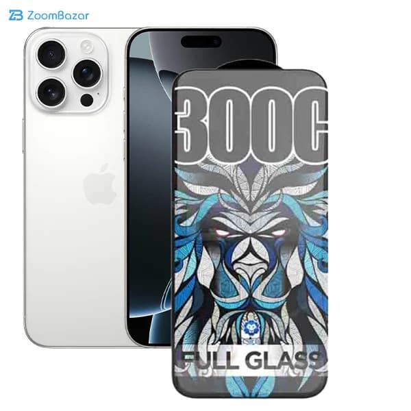 گلس اپیکوی مدل Lion Esd 300c مناسب برای گوشی موبایل اپل iPhone 16 Pro Max — تصویر ۲