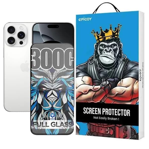 گلس اپیکوی مدل Lion Esd 300c مناسب برای گوشی موبایل اپل iPhone 16 Pro Max