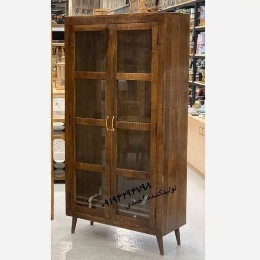 بوفه کلاسیک چوبی فندقی کامنا مدل 13152981