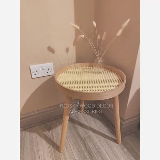 میز عسلی حصیری زیبا کامنا مدل 13152960