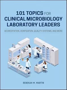 دانلود کتاب ۱۰۱ Topics for Clinical Microbiology Laboratory Leaders: Accreditation, Verification, Quality Systems, and More