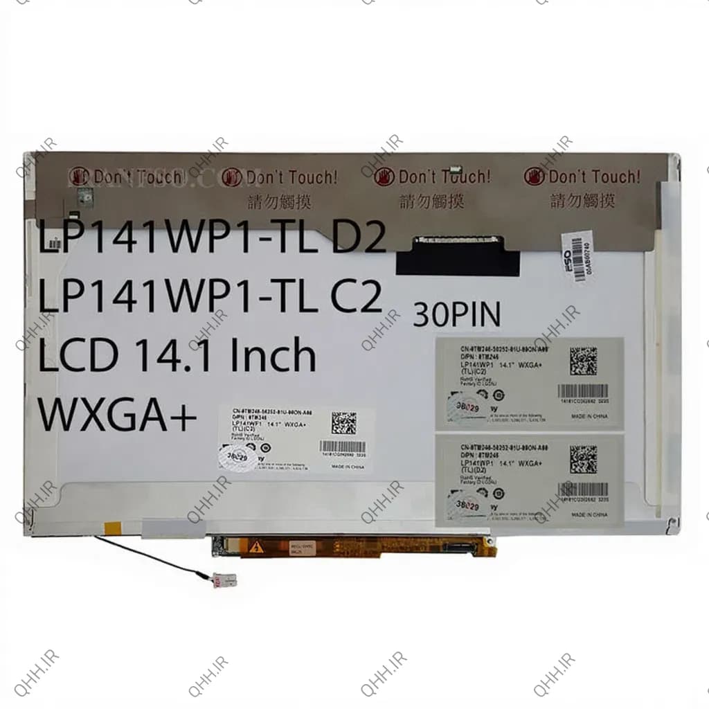 ال سی دی لپ تاپ ال جی 14.1 LP141WP1-TLD2_LP141WP1-TLC2 ضخیم 30 پین WXGA Plus
