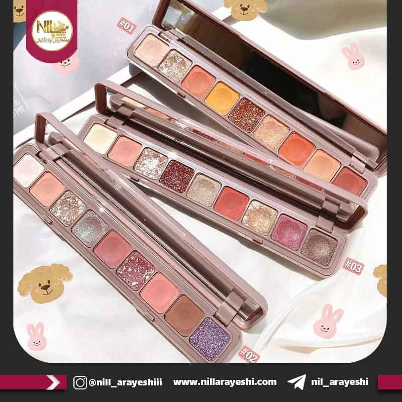 سایه نه رنگ مستطیلی لامیلا کد 3600