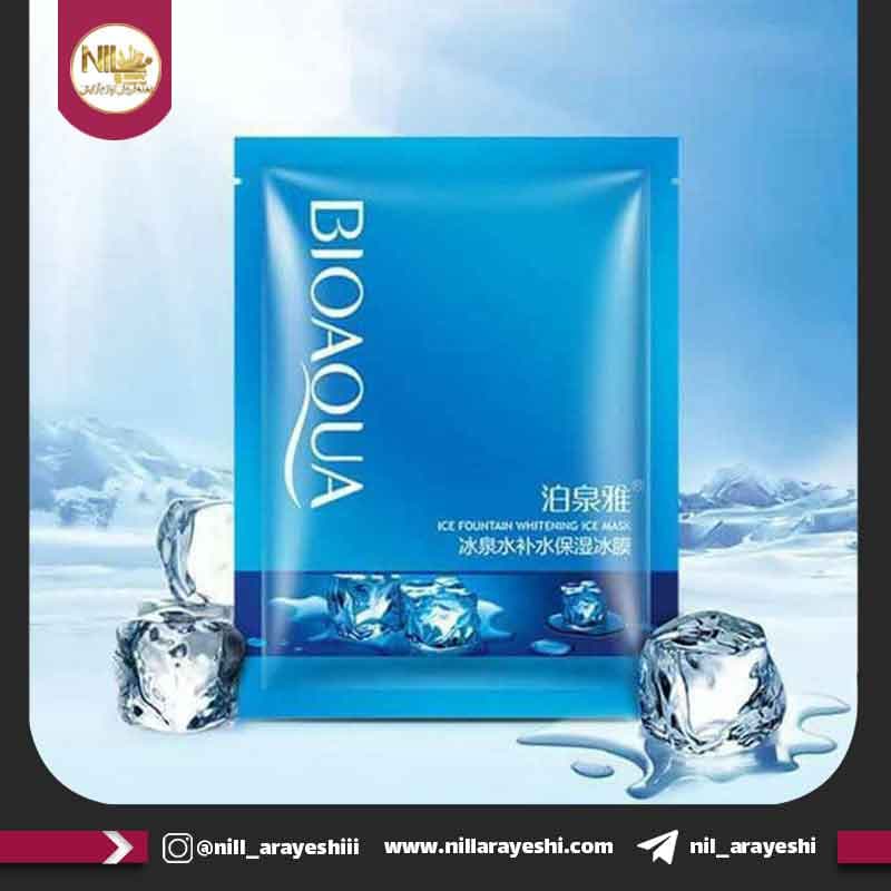 ماسک صورت ورقه ای یخ بیوآکوا کد BQY4919