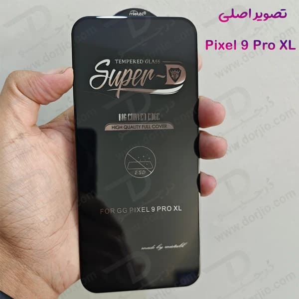 گلس شیشه ای Super-D شفاف Google Pixel 9 Pro XL مارک Mietubl — تصویر ۴