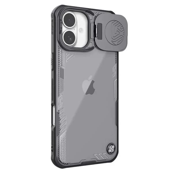 قاب کریستالی کمرا استند iPhone 16 Plus مارک نیلکین مدل Iceblade Prop — تصویر ۸