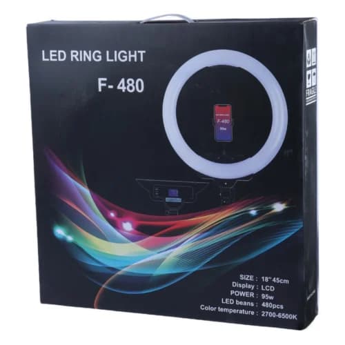 رینگ لایت 18 اینچ F-480 — تصویر ۲